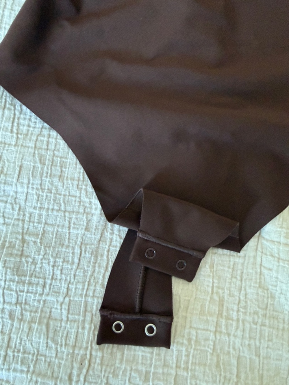 SKIMS Chocolate Brown Molded-Cup One-Piece Bodysuit - Picture 3 of 6